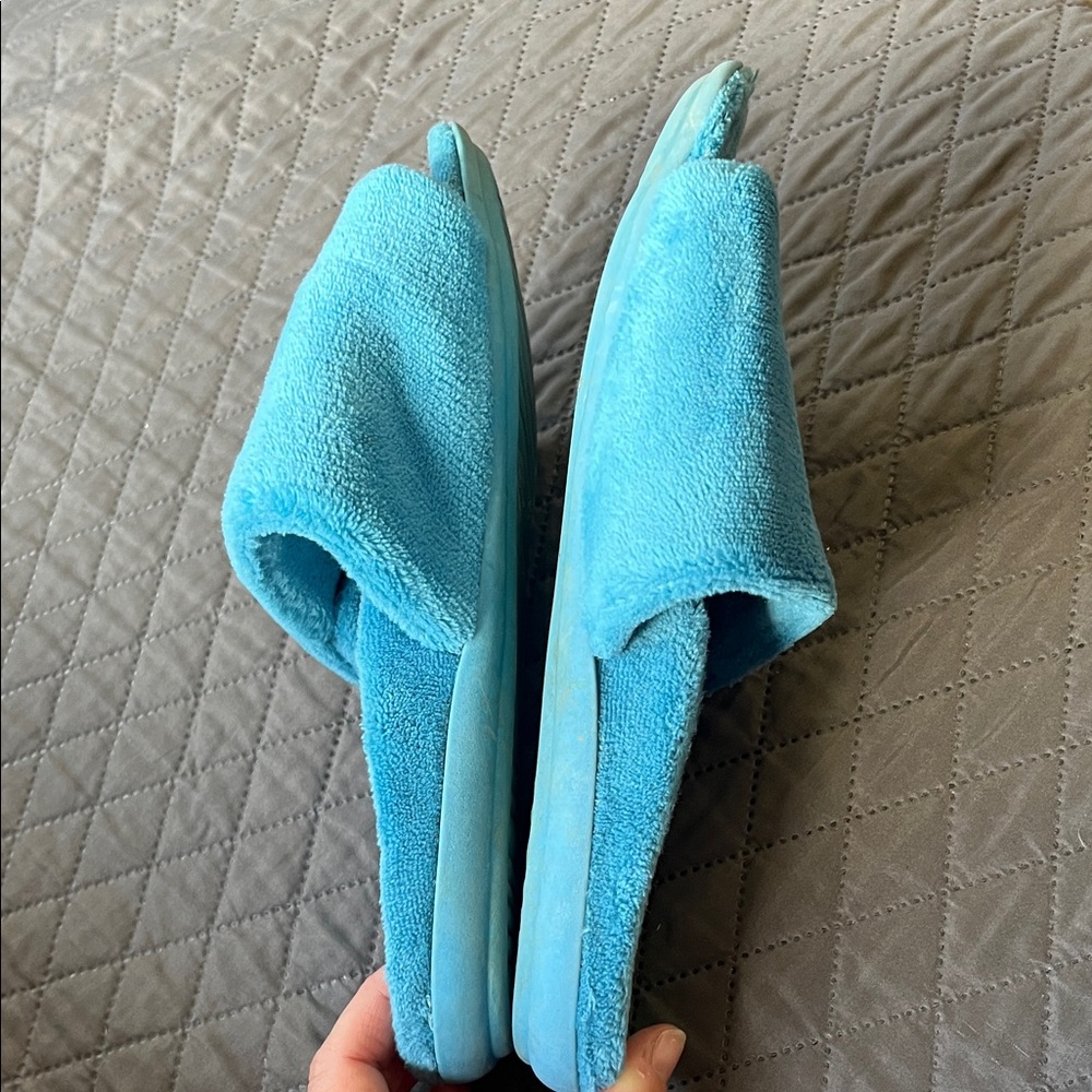 Vionic Dreamy Blue Slippers - Picture 6 of 11
